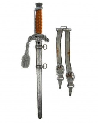 © DGDE GmbH - Army Officer’s Dagger [M1935] with Hangers and Portepee - Ernst Pack & Söhne, Siegfried Waffen