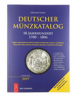 © DGDE GmbH - German coin catalog 18th century 1700 - 1806 by Gerhard Schön