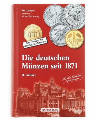 © DGDE GmbH - Die deutschen Münzen seit 1871, Bewertungen mit aktuellen Marktpreisen, 26. Auflage 2020/21