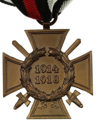 © DGDE GmbH - Ehrenkreuz mit Schwertern für Frontkämpfer 1914-1918 - R.V. Pforzheim 2