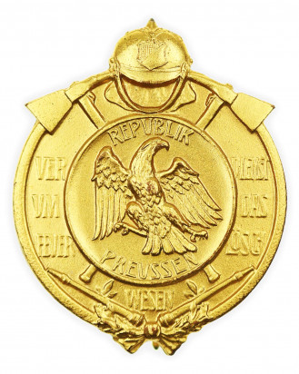 © DGDE GmbH - 1925-30 Prussian Fire Brigade Long Service Award