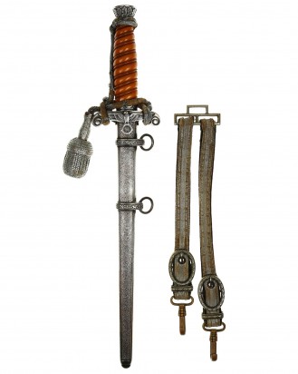 © DGDE GmbH - Army Officer’s Dagger with Hangers by Alcoso Solingen