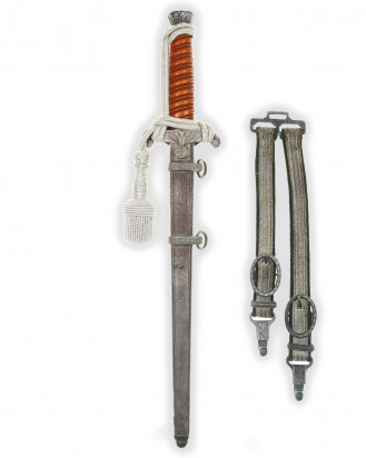 © DGDE GmbH - Army Officer’s Dagger with Hangers by SMF Solingen