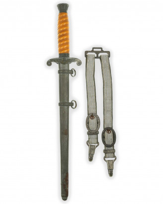 © DGDE GmbH - Army Officer’s Dagger with Hangers by Carl Eickhorn Solingen