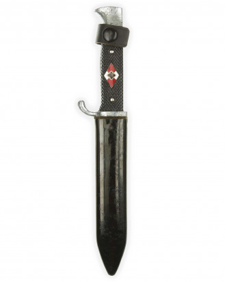 © DGDE GmbH - Hitler Youth Knife with Motto [Early-period] by Gottfried Hoppe & Söhne Solingen