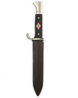 © DGDE GmbH - Hitler Youth Knife [Mid-period] by RZM M7/18 (Rich. A. Herder Solingen)