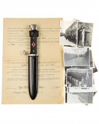 © DGDE GmbH - HJ (гитлерюгенд) Нож обр. 1933 года - RZM M7/66