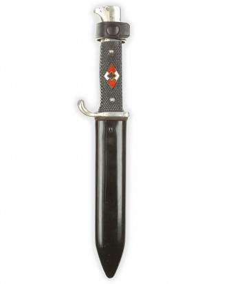 © DGDE GmbH - Hitler Youth Knife [Mid-period] with Engraving by RZM M7/66 (Carl Eickhorn Solingen)