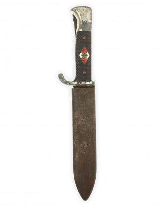 © DGDE GmbH - Hitler Youth Knife [Late-period] by M7/80 (Gustav Spitzer Solingen)