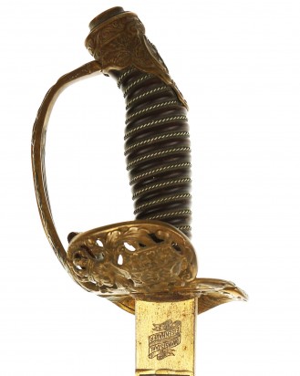 © DGDE GmbH - Imperial German Prussian Officer’s Sword Degen 1889 by Gustav Schernick Berlin