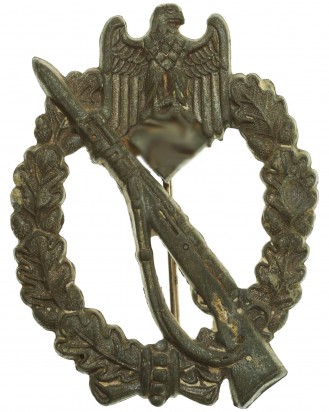 © DGDE GmbH - Infanterie Sturmabzeichen in Silber – W.H. (Wilhelm Hobacher)