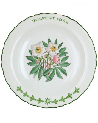 © DGDE GmbH - Julfest Plate 1942 - SS Porcelain Allach