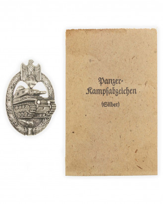 © DGDE GmbH - Silver Grade Tank Badge by Adolf Scholze Grünwald