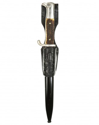 © DGDE GmbH - Парадный штык к винтовке Маузер с рукоятками из рога оленя