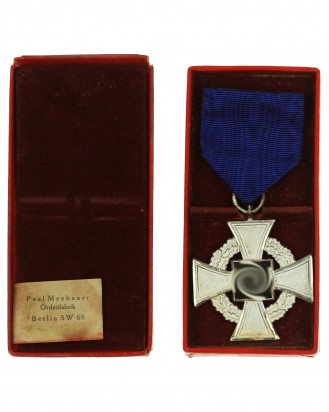 © DGDE GmbH - Faithful Service Medal 25 by Paul Meybauer Ordenfabrik Berlin SW 68