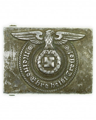 © DGDE GmbH - Waffen SS belt buckle for enlisted personnel [Aluminium] by RZM 36/40 SS