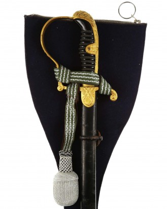 © DGDE GmbH - German Army Officer's Dove Head Sword by WKC Solingen