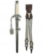Heeres-Offiziersdolch [M1935] mit Gehänge und Portepee