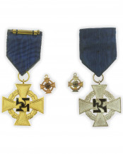 Treudienst-Ehrenzeichen für 25 Jahre 1938 & Treudienst-Ehrenzeichen für 40 Jahre 1938