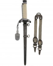 Army Officer’s Dagger with Deluxe Hangers - Eickhorn Solingen