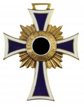 Ehrenkreuz der deutschen Mutter 1. Stufe Gold (2. Form)