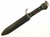 HJ (гитлерюгенд) Нож, обр. 1937 года, Германия - RZM M7/30 (Gebr. Gräfrath Solingen)