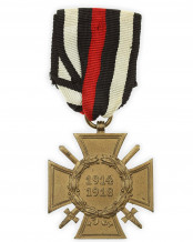 Ehrenkreuz mit Schwertern für Frontkämpfer 1914-1918 - BHL