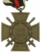 Ehrenkreuz mit Schwertern für Frontkämpfer 1914-1918 – OLC