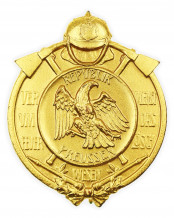 Erinnerungszeichen für Verdienste um das Feuerlöschwesen Republik Preußen 1925