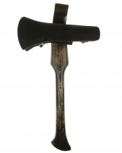 German Fire Axe with Leather Frog