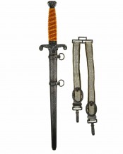 Army Officer’s Dagger with Hangers