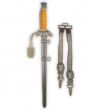 Army Officer’s Dagger with Hangers by Alcoso Solingen