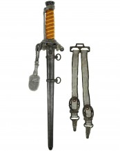 Army Officer’s Dagger with Hangers by Carl Eickhorn Solingen