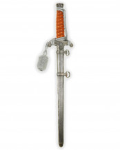 Army Officer’s Dagger with Knot by Carl Eickhorn Solingen
