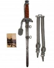 Army Officer’s Dagger with Hangers by PUMA Solingen