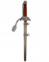 Army Officer's Dagger with Double Etched Blade by Alexander Coppel (ALCOSO), Solingen