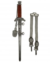 Army Officer’s Dagger with Hangers