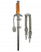 Army Officer’s Dagger [M1935] with Hangers & Portepee by WKC Solingen