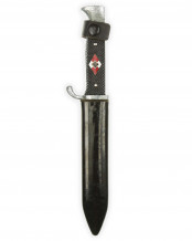 Hitler Youth Knife with Motto [Early-period] by Gottfried Hoppe & Söhne Solingen