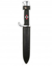 HJ (гитлерюгенд) Нож обр. 1933 года - RZM M7/65 (Карл Хайдельберг Золинген)