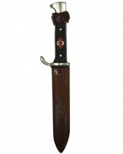 Hitler Youth Knife with Motto [Early Version] by Tiger Solingen
