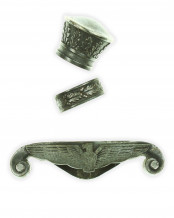 Pommel, Ring and crossguard for the Army Officer’s Dagger