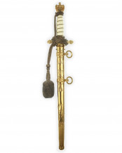 Navy Officer Dagger [2nd Model] with Knot by Carl Eickhorn Solingen