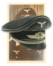Luftwaffe Schirmmütze für Offiziere
