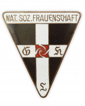 German N.S. Frauenschaft Badge by RZM 75
