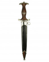 NSKK Dagger [Late Version] by RZM M7/81 (Karl Tiegel TIEGELWERK Breslau)
