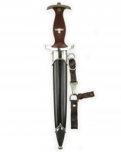NSKK Dagger [Middle Version] with 3-Piece Hanger by RZM M7/66 (Eickhorn Solingen)