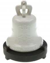 Olympic Games Bell 1936 with wooden base - KPM Porcelain