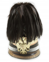 Prussian shako for an officer with a double-headed eagle