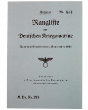 Rangliste der Deutschen Kriegsmarine 1944